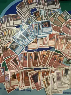 HUGE Lot Of Over 100 Vintage White Border Magic The Gathering Cards MTG - Image 1