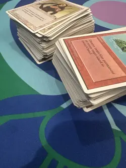 HUGE Lot Of Over 100 Vintage White Border Magic The Gathering Cards MTG - Image 2