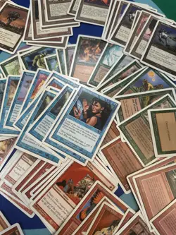 HUGE Lot Of Over 100 Vintage White Border Magic The Gathering Cards MTG - Image 4