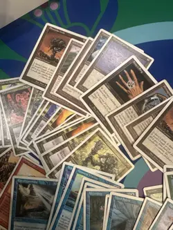 HUGE Lot Of Over 100 Vintage White Border Magic The Gathering Cards MTG - Image 5