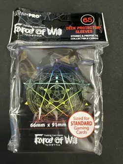 Ultra Pro Force of Will "Magic Circle" Deck Protector Sleeves (65 ct.) - Image 1