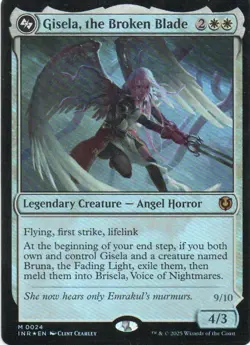 MTG: Innistrad Remastered: Foil Gisela, the Broken Blade: LP Condition - Image 1