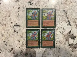 Mtg Nature’s Lore Ice Age x4 - Magic the Gathering Natures Lore Playset Hp - Image 1