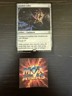 MTG - Basilisk Collar - #300 - (NM) - Baldur's Gate - CLB - Magic - Image 1