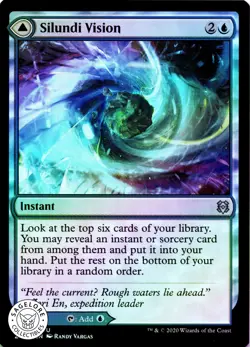 MTG Silundi Vision (080) | NM Foil | Zendikar Rising {ZNR} - Image 1