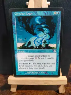 Circular Logic - Torment - Uncommon - NM (see pics) - MTG - Image 1