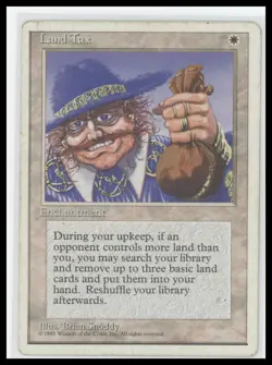 📜 MTG Land Tax - 4th Edition - Rare (Regular) - Image 1