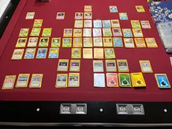 56 Cards Complete Common & Uncommon Pokemon Base Set 2 LP-NM WotC Vintage - Image 1