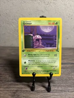 Grimer - 48/62 - 1st Edition Fossil - Common - Pokemon - Fast Shipping-LP! - Image 1