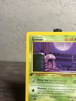Grimer - 48/62 - 1st Edition Fossil - Common - Pokemon - Fast Shipping-LP! - Image 2