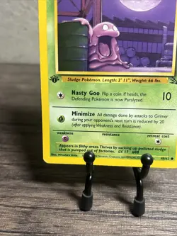 Grimer - 48/62 - 1st Edition Fossil - Common - Pokemon - Fast Shipping-LP! - Image 4
