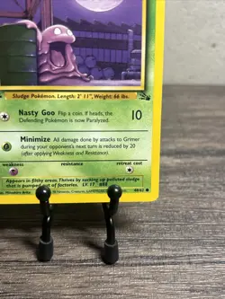 Grimer - 48/62 - 1st Edition Fossil - Common - Pokemon - Fast Shipping-LP! - Image 5