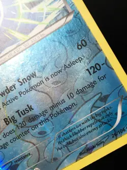 Pokemon TCG Walrein 26/106 Reverse Holo Rare XY Flashfire LP - Image 2