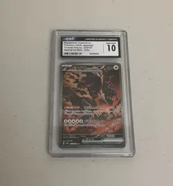 CGC 10 Bloodmoon Ursaluna ex SAR Terastal Festival Japanese Pokemon 225/187 - Image 1