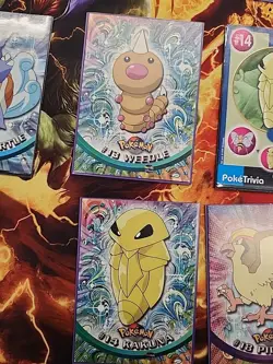 Topps Pokemon Card Lot of 18 cards (1 Holo) - Image 4