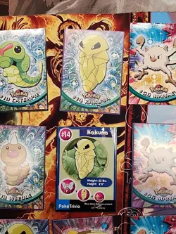 Topps Pokemon Card Lot of 18 cards (1 Holo) - Image 5