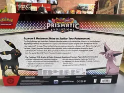 Pokemon TCG Scarlet and Violet Prismatic Evolutions Premium Figure Collection - Image 2