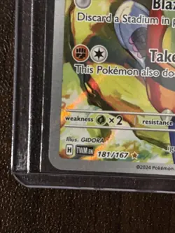 Pokemon TCG Hisuian Growlithe 181/167 Illustration Rare Twilight Masquerade - Image 5