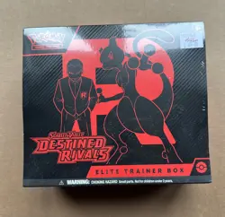 Pokemon TCG Destined Rivals ETB Elite Trainer Box Brand New & Factory Sealed! - Image 1