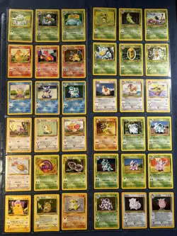 Original 151 Base Set Pokemon 1999 WOTC COMPLETE (MASSIVE COLLECTION 600+ CARD) - Image 1
