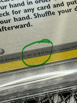 1999 Shadowless Pokemon Trainer COMPUTER SEARCH # 71 PSA 10 GEM MINT! - Image 3