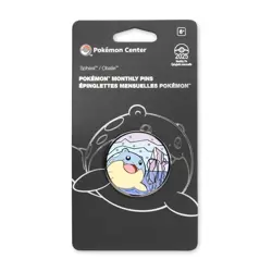 Pokemon Center Spheal Pokemon Monthly Pins: Habitat Pin (11 of 12) - Image 1