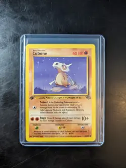 Pokemon TCG Cubone Jungle 50/64 1st Edition Common MINT - Image 1