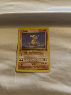 1st Edition Cubone Jungle # 50/64 MINT Pokemon Card 1999 - Image 1