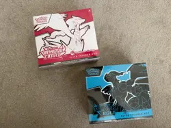 Pokemon Black Bolt and White Flare Pokemon Center ETB Sealed Elite Trainer Box - Image 1