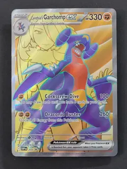Cynthia's Garchomp ex #204 Ultra Rare Promo Pokemon TCG - Image 1