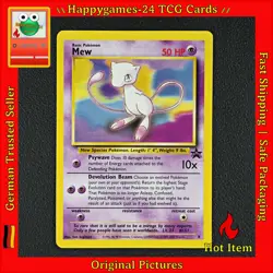 Mew - Pokemon Karte TCG - Black Star Promo 8 - WOTC - Englisch - Vintage /Y69 - Image 1