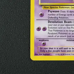 Mew - Pokemon Karte TCG - Black Star Promo 8 - WOTC - Englisch - Vintage /Y69 - Image 5