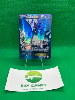 Pokemon TCG Articuno EX 132/135 Plasma Storm Holo Full Art Team Plasma MP - Image 1