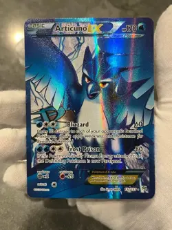 Pokemon TCG Articuno EX 132/135 Plasma Storm Holo Full Art Team Plasma MP - Image 3