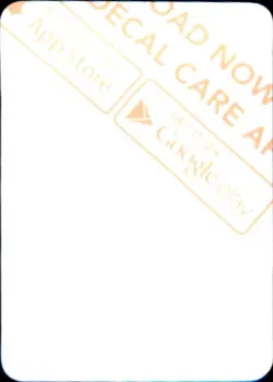 Pokemon Non Official Fanmerch Art Non TCG Mudkip Holo Mini Card Sticker - Image 2