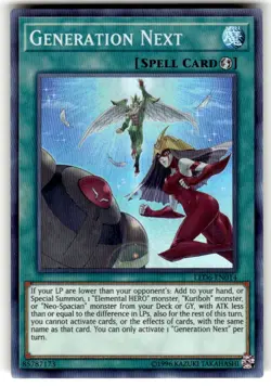 Yu-Gi-Oh! - Generation Next - LED6-EN014 - Super Rare - Unlimited Ed NM - Image 1