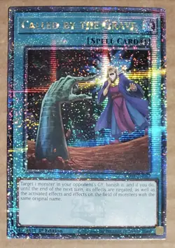 Yugioh Called by the Grave RA01-EN057 Quarter Century Rare 1st Ed NM - Image 1