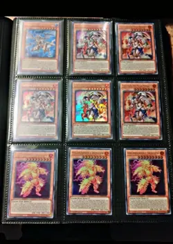 Yugioh 250 Rare Holo Foil Cards Bulk Collection Lot Mystery Binder - Image 2