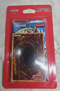 Konami Yu Gi Oh Legend of Blue Eyes White Dragon Booster Blister 2 Packs + Bonus - Image 2