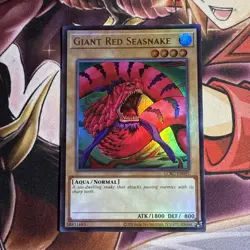 Giant Red Seasnake LCKC-EN097 | Ultra Rare Unlimited | Near Mint - Image 1