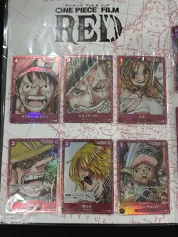 One Piece Card Game Premium Card Collection One Piece Film Red Edition JAPANESE - Image 3