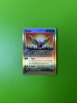 Dustox 6/109 EX Ruby & Sapphire Reverse Holo Pokemon Card LP - Image 1