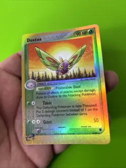 Dustox 6/109 EX Ruby & Sapphire Reverse Holo Pokemon Card LP - Image 3