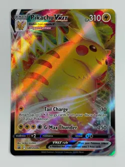 Pokemon Cards Pikachu VMAX SWSH286 SWSH Black Star Promo NM - Image 1