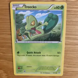 TREECKO 6/160 POKEMON CARD (XY PRIMAL CLASH SET) - Image 1