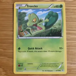 TREECKO 6/160 POKEMON CARD (XY PRIMAL CLASH SET) - Image 2