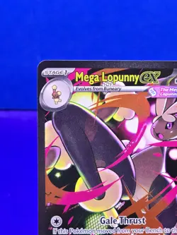 Phantasmal Flames - Mega Lopunny SIR Ex 128/094 Pokemon Tcg Mega Evolutions Card - Image 2