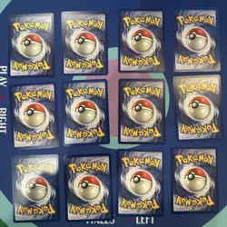 Lot Of 12 Vintage Pokemon Base Set Trainer Cards - Image 2