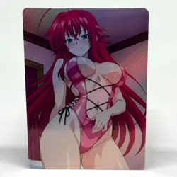 High School DxD Rias Gremory Goddess Anime Waifu ACG Foil Card - Image 1