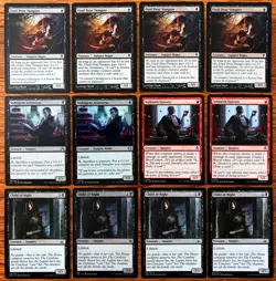 MTG Custom 60-Card Deck - Black & Red VAMPIRES - Tribal Aggro Blood Tokens - Image 2